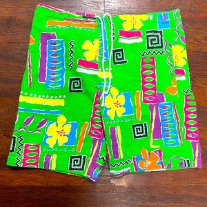 1970s shorts from pinwheels totally rad M